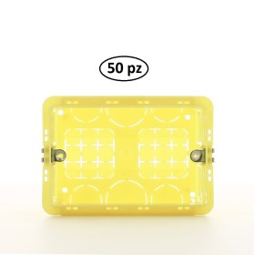 Mulipack 50 CONTENITORI 3 POSTI SCATOLA DI DERIVAZIONE TIPO MAGIC 503