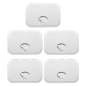 Sportelli Calpestabili Fori Coperti Impermeabile mm 270x375 Bianchi Multipack 5 Pezzi