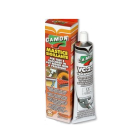 Multipack da 12 Tubetti di Colla Camon VC 270 Trasparente Adesivo Sigillante in PVC Rigido da 125 Grammi Ciascuno