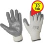 Guanti In Nitrile Grigio Taglia misura 7 Confezione Pezzi 10