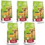 Multipack da 5 pz di Purina Friskies Crocchette Con Manzo E Aggiunta Di Verdure Per Cani Adulti 7,5 kg Cad