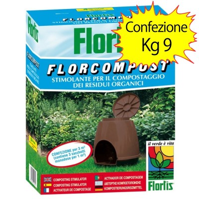 Attivatore di Compost Stimolante per Compostaggio Erba Tosata 9 Chilogrammi