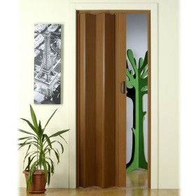 Porta a Soffietto Monica Noce In Kit Cm H 214x L 83