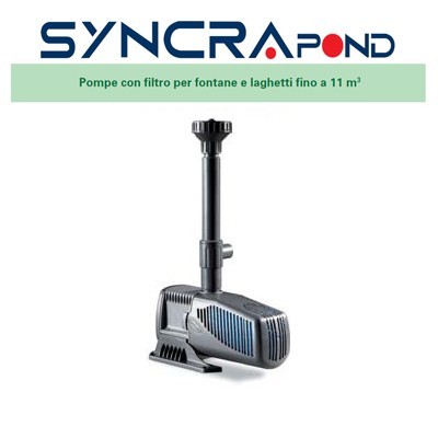 Pompa Syncra Pond 3.5 (2800 l/h da 620 a 750 lt)