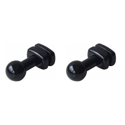 Pika' 2 Appendini per Radiatori LIU' SFERA Colore Nero