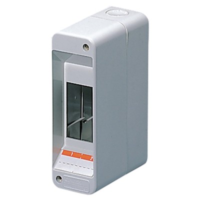 CENTRALINO PARETE IP40 S/PORTA 2 MODULI