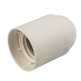 Portalampada E27 Liscio Colore Bianco