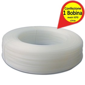 Filo in puro Teflon Sniafil mm 4 in Matassa da 870 metri circa kg 10 circa