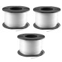 Multipack da 3 Rocchetti Filo Nylon 37,5 Metri Universale A6046-XJ