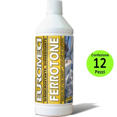 Ferrotone Euromeci Multipack 12 Pezzi Disincrostante litri 1 12 pezzi Nautica Barca