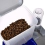 Distributore Automatico Di Cibo E Acqua Dispenser Cani e Gatti cm 37x32x36 cm
