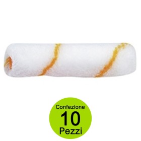 Multipack 10 Rullini per Vernici Colori cm 10 con Pelo Tessuto