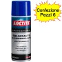 Loctite Sbloccante Super Penetrante Confezione da 6 Bombole 1709139 Multifunzione da 400 ml Ciascuna