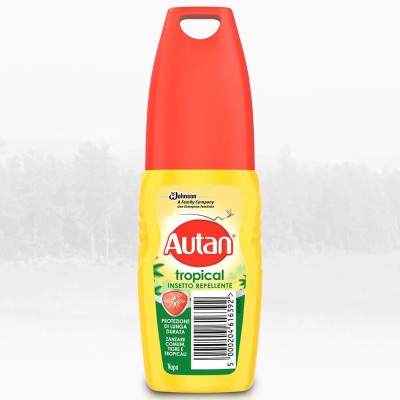 Multipack da 5 Autan Tropical Vapo Azione fino a 8 Ore Confezione da 100 Milliliter Ciascuno