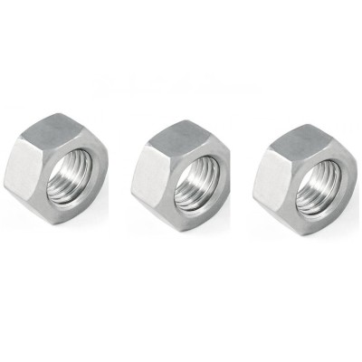 Dadi Esagonali Zincati Bianchi Classe 8 Din 934 Brixo Confezione da 15 Pezzi da M6