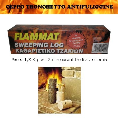 Ceppo Spazzacamino Antifuliggine KG. 1.2