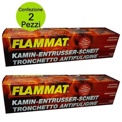 Multipack da 2 pz Ceppo Spazzacamino Antifuliggine KG. 2.4