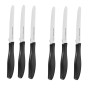 COLTELLO DA TAVOLA SONIC CM.12 PZ.6 TESCOMA