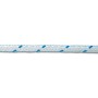 TREM SAIPAM 4 MM TRECCIA IN POLIESTERE COLORE BIANCO SEGNALE BLU 200 METRI NAUTICA