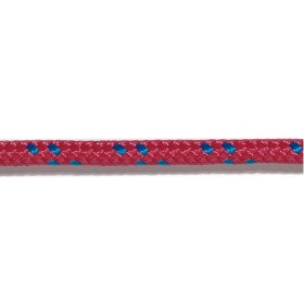 DOPPIA TRECCIA SPECIAL TREM IN POLIPROPILENE STABILIZZATO ROSSA 12 MM 100 METRI NAUTICA