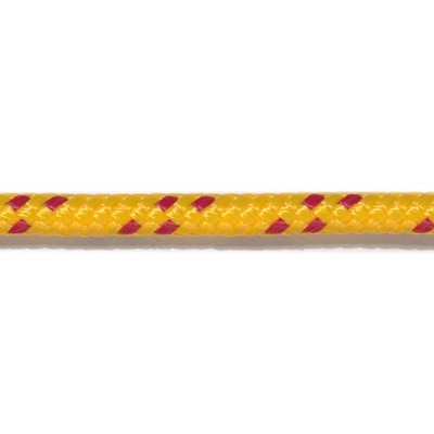 DOPPIA TRECCIA SPECIAL TREM IN POLIPROPILENE STABILIZZATO GIALLA 6 MM 200 METRI NAUTICA