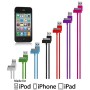 CAVO USB PER IPHONE 4G IPAD COLORATO METRI 1,5