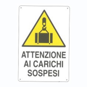 Cartello Carichi Sospesi