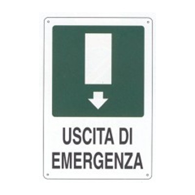 Cartello Uscita di Emergenza