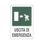 Cartello Uscita di Emergenza a Sinistra