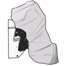 Copri Motore Full Body per Motore Fuoribordo HP 350 Dim. 110 x 70 x 240 Centimetri