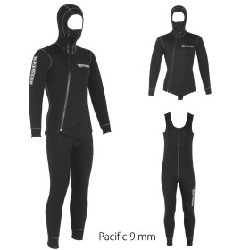 ABYSSTAR MUTA PACIFIC 9 MM INVERNALE DUE PEZZI IN NEOPRENE TAGLIA XXXL DA LAVORO