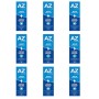 Multipack da 9 Dentifrici AZ Multi-Protezione Tartar Control + Whitening da 75 Millilitri Ciascuno
