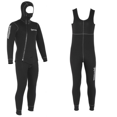 MUTA IN NEOPRENE DA MM 5 ABYSSTAR NYLON ESTERNO TAGLIA M