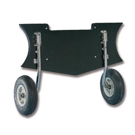 COPPIA RUOTE POPPA SUPERSTRONG A RIBALTA PER GOMMONI