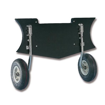 COPPIA RUOTE POPPA SUPERSTRONG A RIBALTA PER GOMMONI