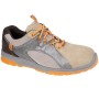 SCARPE SNEAKERS PELLE SCAMOSCIATA S1P TAUPE TG 45 BETA
