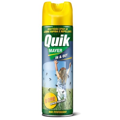 QUIKMAYER INSETTICIDA SPRAY AZIONE RAPIDA REPELLENTE ML 500