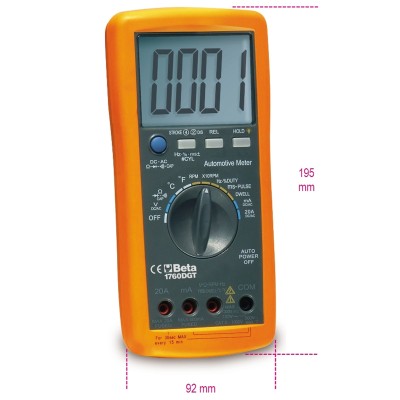 MULTIMETRO DIGITALE AUTOMOTIVE BETA 1760DGT