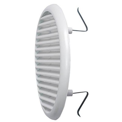 GRIGLIA IN PLASTICA TONDA DIAMETRO MM 140 CON MOLLE DA 80 A 125