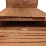 Multipack 3 Pz Casa per Pipistrelli con Tetto Catramato Idrorepellente Bat-Box