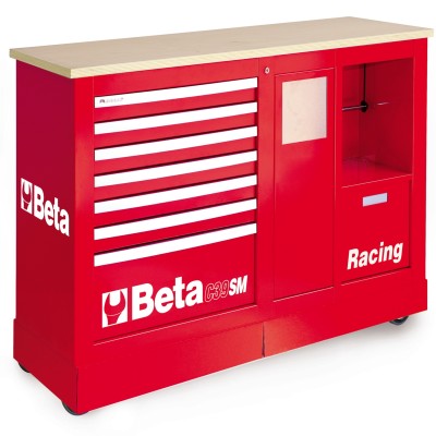 CASSETTIERA SPECIALE MOBILE TIPO RACING MD C39MD BETA RED