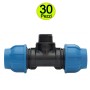 Raccordi TEE a Compressione Per Irrigazione mm 20 x Maschio 1/2
