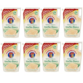 Multipack da 8 Confezioni di Sapone da Bucato Chanteclair Eco-Ricarica al Muschio Bianco