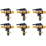 Multipack da 6 Irrigatori Iris Frully Modello a Battente 278002