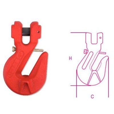 GANCI ACCORCIATORI A FORCELLA CON SICURA DI BLOCCAGGIO ROBUR