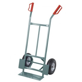 CARRELLO IN ACCIAIO CON PEDANA PORTATA KG 250