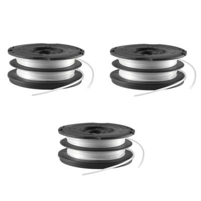 Multipack da 3 Rocchetti e Filo Reflex Plus 1,5 mm A6495 Black+Decker