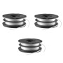 Multipack da 3 Rocchetti e Filo Reflex Plus 1,5 mm A6495 Black+Decker