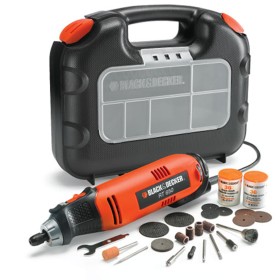 UTENSILE ROTATIVO 90W CON KIT 87 ACCESSORI IN VALIGIA