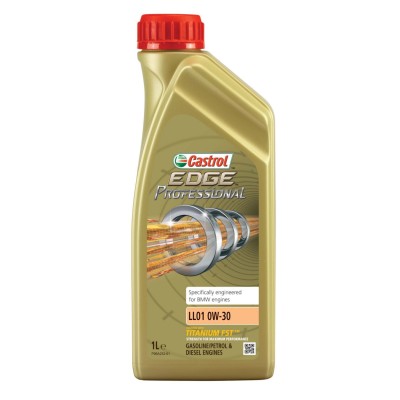 Multipack di 5 Castrol Edge Professional Titanium FST Formula da 1 Litro Ciascuno